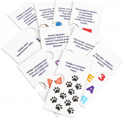 Пазлы-половинки развивающие «Удивительные животные» - Фото 2