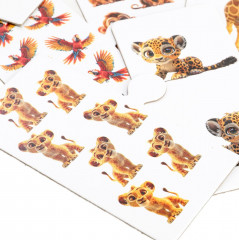 Пазлы-половинки развивающие «Удивительные животные» - Фото 3