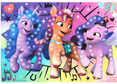 Аппликация стразами «Мой маленький пони» - Фото 1