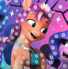 Аппликация стразами «Мой маленький пони» - Фото 2