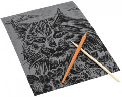 Гравюра «Кошка» - Фото 1