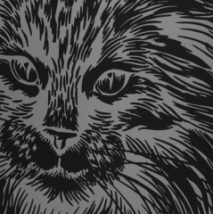 Гравюра «Кошка» - Фото 3