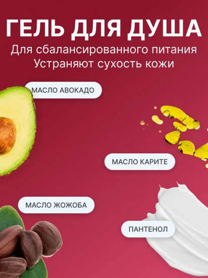 Гель для душа парфюмированный