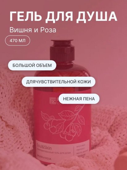Гель для душа парфюмированный