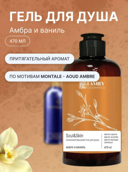 Гель для душа парфюмированный