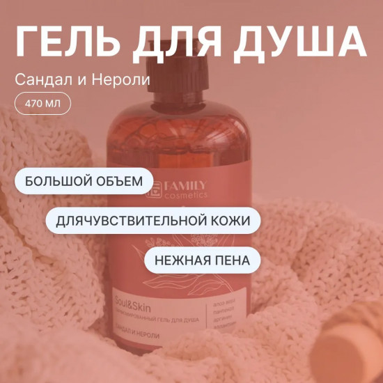 Гель для душа парфюмированный