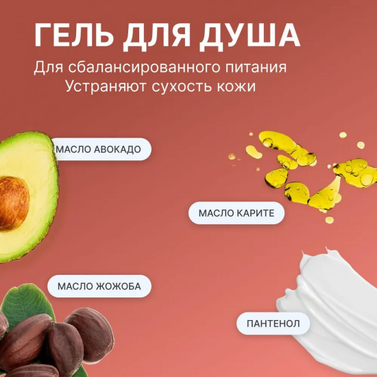 Гель для душа парфюмированный