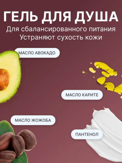Гель для душа парфюмированный