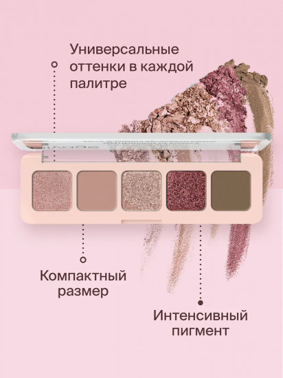 Палетка теней для век «Symbolism of colors», оттенок Sand & flowers