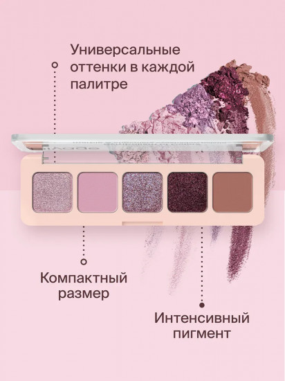 Палетка теней для век «Symbolism of colors», оттенок Ladies & berries