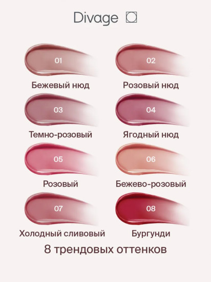 Помада для губ «Butter Gloss Liquid Lipstick», тон 08 Гранатовый