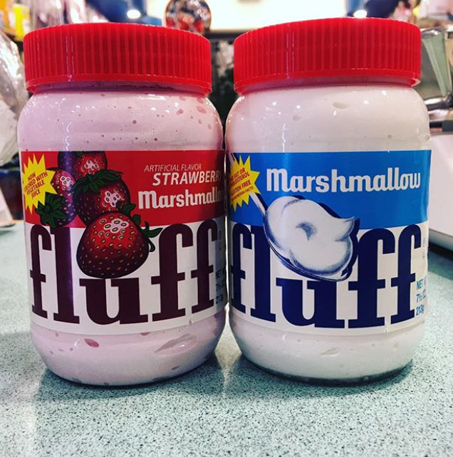 Маршмеллоу кремовый с клубничным вкусом — Marshmallow Fluff