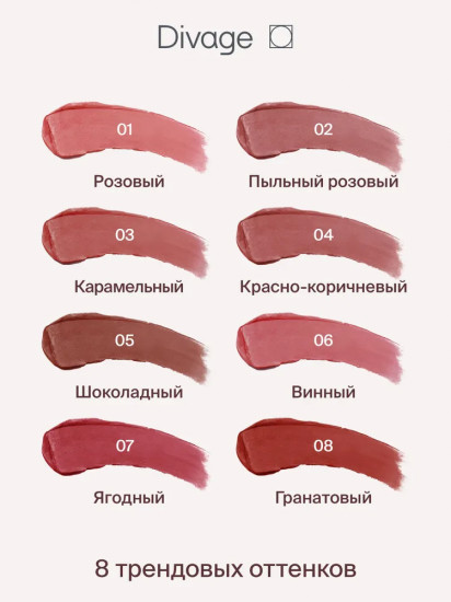 Помада для губ «Matte Cloud Liquid Lipstick», тон 06 Сливовый