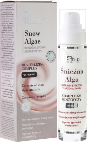 Восстанавливающий ночной комплекс для лица «Snow Algae Revitalizing Complex Night»