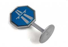 Модель металлическая «Светофор с дорожными знаками» - Фото 9