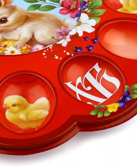 Подставка для яиц и кулича «Кролик» - Фото 2