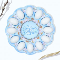 Подставка для яиц и кулича «Христос Воскресе!» - Фото 2