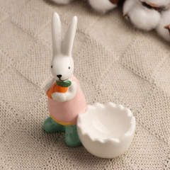 Подставка под яйцо «Кролик с морковкой» - Фото 3