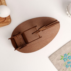 Подставка «Пасхальный кролик с тачкой» - Фото 2