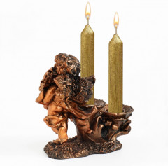 Подсвечник на две свечи «Ангелочек» - Фото 3