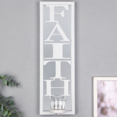 Подсвечник настенный «Отражение веры» - Фото 1