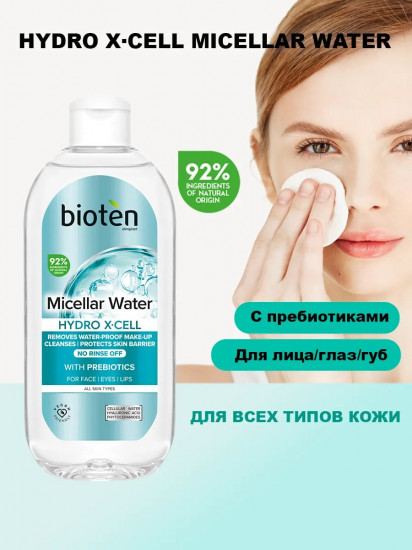 Мицеллярная вода с пребиотиками «Micellar water»