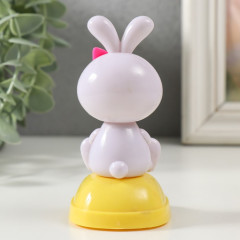 Маятник от солнечной батареи «Зайчик с бантиком и пасхальным яйцом» - Фото 2