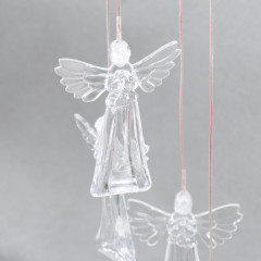 Музыка ветра с подсветкой от солнечной батареи «Ангелы» - Фото 2