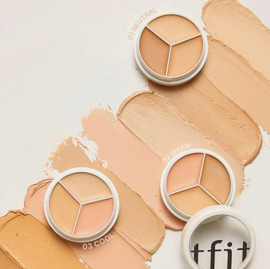 Палитра консилеров для лица «Cover Up Pro Concealer», оттенок 03 Cool