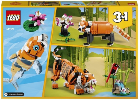 Конструктор LEGO® 31129 Величественный тигр