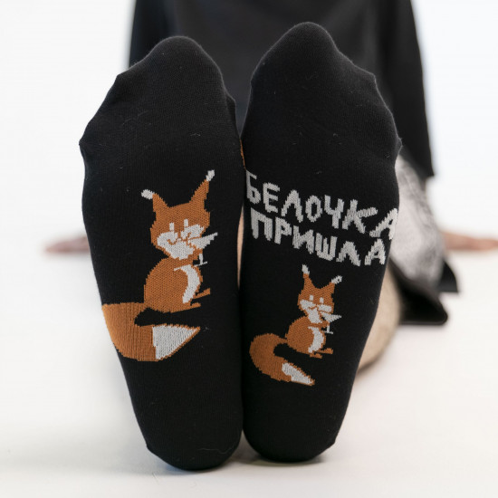Носки унисекс «Белочка пришла»