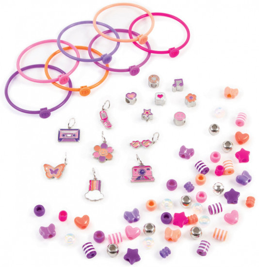 Набор для создания браслетов «Fashion Beaded Bangle Bracelets doll»