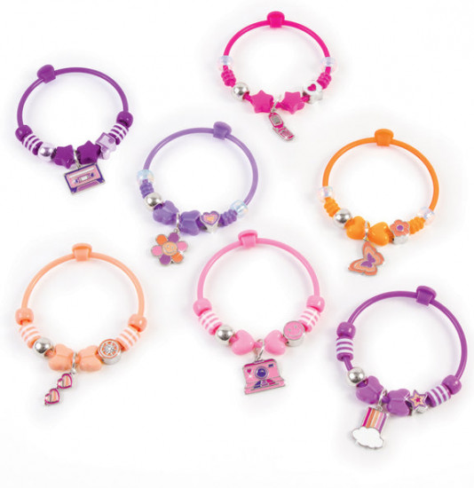 Набор для создания браслетов «Fashion Beaded Bangle Bracelets doll»