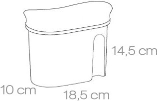 Контейнер для сыпучих продуктов «4Food»