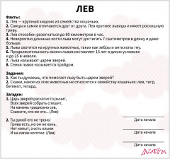 Набор из 20 карточек «Дикие животные» - Фото 3