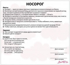 Набор из 20 карточек «Дикие животные» - Фото 4