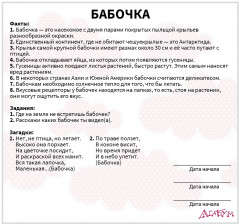 Набор из 20 карточек «Насекомые» - Фото 4