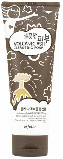 Пенка для умывания с вулканическим пеплом «Volcanic Ash Cleansing Foam»