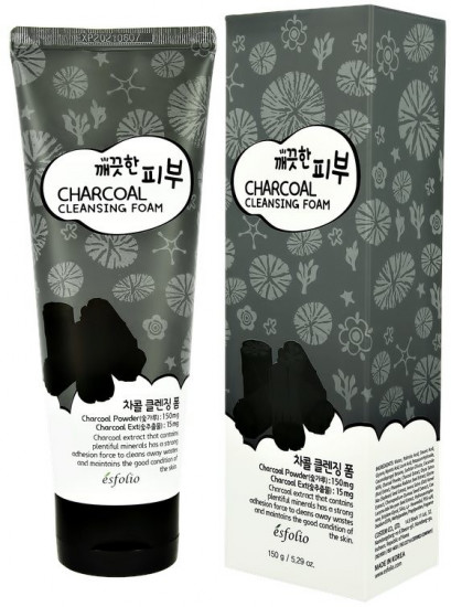 Пенка для умывания с древесным углем «Charcoal Cleansing Foam»