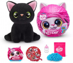 Плюшевый сюрприз-котенок с аксессуарами и звуковыми эффектами «Smitten Kittens» - Фото 1
