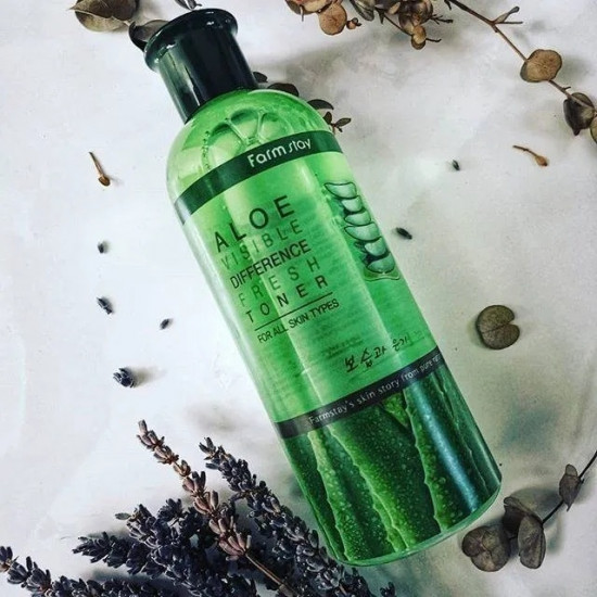 Тонер для лица с экстрактом алоэ «Aloe Visible Difference Fresh Toner»