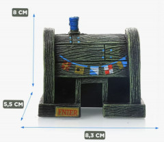 Декорация в аквариум «Ресторан «Красти Краб»» - Фото 1