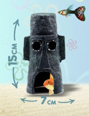 Декорация в аквариум «Дом Сквидварда» - Фото 1