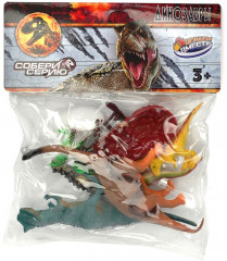 Набор игрушек из пластизоля «Динозавры» - Фото 5