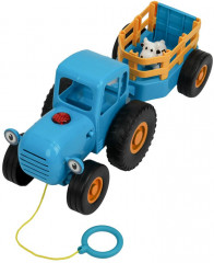 Каталка с прицепом «Синий Трактор» - Фото 4