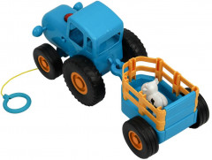 Каталка с прицепом «Синий Трактор» - Фото 5