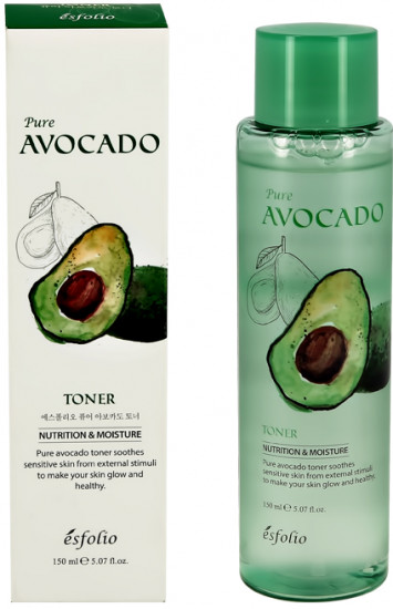 Тонер для лица с экстрактом авокадо «Pure Avocado»