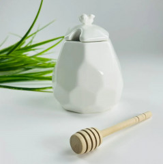 Банка для мёда с крышкой и ложкой «Tropical» - Фото 3