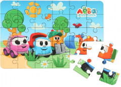 Игрушка-пазл с рамкой «Грузовичок Лёва» - Фото 2