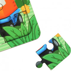 Игрушка-пазл с рамкой «Грузовичок Лёва» - Фото 4